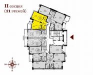 1-комнатная квартира площадью 45 кв.м, Бородинская ул. | цена 3 045 820 руб. | www.metrprice.ru