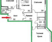 3-комнатная квартира площадью 107 кв.м, Строителей ул., 3 | цена 14 000 000 руб. | www.metrprice.ru