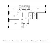3-комнатная квартира площадью 104 кв.м, Академика Павлова ул, 28 | цена 21 652 800 руб. | www.metrprice.ru