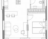 2-комнатная квартира площадью 40.25 кв.м, 1-я улица Леонова, 1 | цена 7 135 037 руб. | www.metrprice.ru