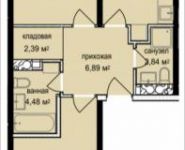 3-комнатная квартира площадью 62.4 кв.м, Октябрьская ул., 5 | цена 5 020 128 руб. | www.metrprice.ru