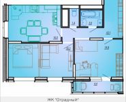 2-комнатная квартира площадью 66.5 кв.м, Ак. Каргина, 23, корп.2 | цена 5 652 500 руб. | www.metrprice.ru