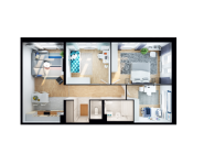 3-комнатная квартира площадью 78.6 кв.м, | цена 8 095 800 руб. | www.metrprice.ru