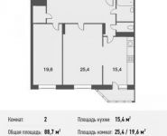 2-комнатная квартира площадью 93 кв.м, Носовихинское ш., 21 | цена 10 000 000 руб. | www.metrprice.ru