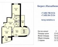 2-комнатная квартира площадью 92.2 кв.м, Красноармейская ул., 58 | цена 7 222 800 руб. | www.metrprice.ru