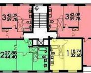 2-комнатная квартира площадью 44.4 кв.м, Полярная ул., 30К2 | цена 6 790 000 руб. | www.metrprice.ru