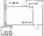 2-комнатная квартира площадью 61.52 кв.м, Лазоревый пр., 3 | цена 13 557 285 руб. | www.metrprice.ru