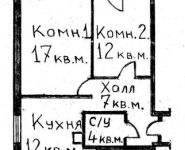 2-комнатная квартира площадью 54 кв.м, Купавенский Малый пр., 7 | цена 8 390 000 руб. | www.metrprice.ru