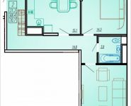 2-комнатная квартира площадью 70.7 кв.м, Ак. Каргина, 23, корп.2 | цена 6 009 500 руб. | www.metrprice.ru