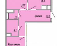 2-комнатная квартира площадью 67.2 кв.м, Ак. Каргина, 23, корп.2 | цена 5 712 000 руб. | www.metrprice.ru