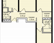 3-комнатная квартира площадью 80.23 кв.м, Октябрьская, к5 | цена 6 034 755 руб. | www.metrprice.ru