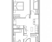 3-комнатная квартира площадью 49.3 кв.м в Лофт-проект "Kleinhouse", Красносельская Нижняя ул., 35 | цена 11 719 233 руб. | www.metrprice.ru
