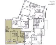 2-комнатная квартира площадью 61 кв.м, жилой комплекс Мякинино Парк, | цена 8 289 900 руб. | www.metrprice.ru