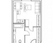 1-комнатная квартира площадью 38.3 кв.м в Лофт-проект "Kleinhouse", Красносельская Нижняя ул., 35 | цена 10 687 232 руб. | www.metrprice.ru