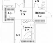 2-комнатная квартира площадью 105 кв.м, Малая Пироговская, 8 | цена 79 038 180 руб. | www.metrprice.ru