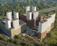 1-комнатная квартира площадью 40.4 кв.м, Поляны ул, 5Ак1 | цена 8 104 240 руб. | www.metrprice.ru