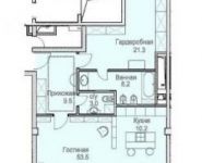 3-комнатная квартира площадью 137 кв.м в Апартаменты "У Патриарших", Малый Козихинский переулок, 11 | цена 164 280 000 руб. | www.metrprice.ru