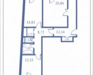 3-комнатная квартира площадью 107.7 кв.м, Кудрявцева, 12 | цена 11 093 100 руб. | www.metrprice.ru