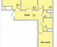 3-комнатная квартира площадью 88.5 кв.м, Ак. Каргина, 23, корп.2 | цена 6 675 000 руб. | www.metrprice.ru