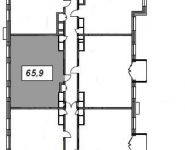 2-комнатная квартира площадью 68 кв.м, Рязанский переулок , д. 13 | цена 23 419 110 руб. | www.metrprice.ru