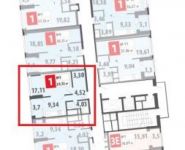 1-комнатная квартира площадью 38 кв.м, Поляны ул., 7 | цена 3 937 690 руб. | www.metrprice.ru