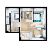 3-комнатная квартира площадью 72.5 кв.м,  | цена 7 257 250 руб. | www.metrprice.ru