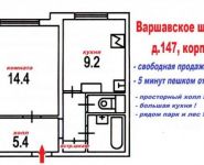 1-комнатная квартира площадью 36 кв.м, Варшавское ш., 147К1 | цена 5 199 000 руб. | www.metrprice.ru