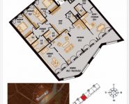 5-комнатная квартира площадью 292 кв.м, Пречистенская набережная, 5 | цена 223 256 353 руб. | www.metrprice.ru