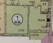 1-комнатная квартира площадью 42.9 кв.м в ЖК "Ново-Хлебниково", Малый Лёвшинский переулок, 10 | цена 3 430 000 руб. | www.metrprice.ru