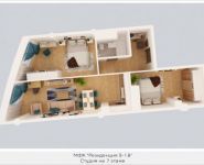 3-комнатная квартира площадью 64.9 кв.м, Ленинского Комсомола, 64 | цена 4 413 200 руб. | www.metrprice.ru