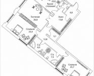 3-комнатная квартира площадью 161 кв.м, Погодинская улица, 2/3 стр 1,2,3,4, корп.1 | цена 110 006 600 руб. | www.metrprice.ru