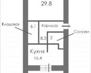 1-комнатная квартира площадью 68.5 кв.м, Ленина пл., 8 | цена 4 452 500 руб. | www.metrprice.ru