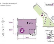 1-комнатная квартира площадью 37.7 кв.м,  | цена 4 056 520 руб. | www.metrprice.ru