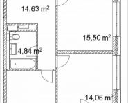 3-комнатная квартира площадью 81.05 кв.м, Лазоревый пр., 3 | цена 20 264 688 руб. | www.metrprice.ru