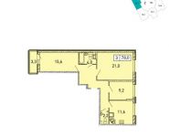 3-комнатная квартира площадью 78 кв.м, б-р Космонавтов, д. 16 | цена 6 020 820 руб. | www.metrprice.ru