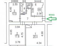 3-комнатная квартира площадью 70 кв.м, Басманный туп., 10/12 | цена 14 900 000 руб. | www.metrprice.ru