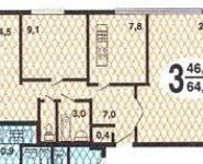 3-комнатная квартира площадью 69 кв.м, Вятский 4-й пер., 14 | цена 11 200 000 руб. | www.metrprice.ru