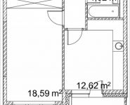 1-комнатная квартира площадью 42.17 кв.м, Лазоревый пр., 3 | цена 9 139 588 руб. | www.metrprice.ru