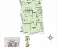 2-комнатная квартира площадью 69 кв.м, Ореховый бульвар, влд.24 к2 | цена 10 162 750 руб. | www.metrprice.ru