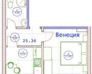 1-комнатная квартира площадью 25.5 кв.м, Твардовского ул., 5 | цена 2 390 000 руб. | www.metrprice.ru