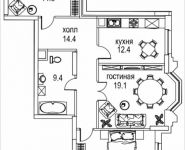 2-комнатная квартира площадью 87 кв.м, Авиационная, 77к2, корп.2 | цена 21 318 375 руб. | www.metrprice.ru
