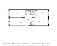 3-комнатная квартира площадью 85.33 кв.м, Измайловский проезд, 5Ак1 | цена 22 697 780 руб. | www.metrprice.ru