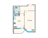 1-комнатная квартира площадью 41.7 кв.м, Северная ул., 10 | цена 2 835 600 руб. | www.metrprice.ru