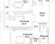 2-комнатная квартира площадью 103 кв.м, Пироговская Малая ул., 8 | цена 74 706 480 руб. | www.metrprice.ru