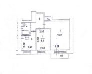 2-комнатная квартира площадью 38.6 кв.м, Черницынский пр., 8 | цена 1 500 000 руб. | www.metrprice.ru