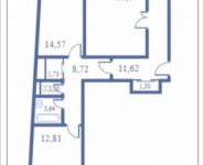 3-комнатная квартира площадью 105 кв.м, Кудрявцева, 12 | цена 10 920 000 руб. | www.metrprice.ru