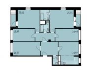 1-комнатная квартира площадью 35.7 кв.м, Люблинская ул, 72к1 | цена 8 464 470 руб. | www.metrprice.ru