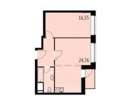 2-комнатная квартира площадью 54.5 кв.м, Александры Монаховой ул, 90к4 | цена 7 804 400 руб. | www.metrprice.ru