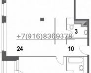 2-комнатная квартира площадью 99 кв.м в ЖК "Литератор", Льва Толстого ул., 23/7 | цена 69 808 000 руб. | www.metrprice.ru