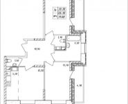 3-комнатная квартира площадью 71 кв.м, Дружбы, 46 | цена 5 932 050 руб. | www.metrprice.ru